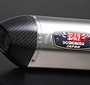 CBR150 STAINLESS COVER CARBON END       